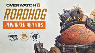 Overwatch 2  FULL ROADHOG REWORK PATCH  Ability Breakdown [upl. by Stanford]