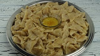 Sivas Yemeklerinden Patatesli Hingel Tarifi Maultaschen mit Kartoffelfüllung [upl. by Gard]