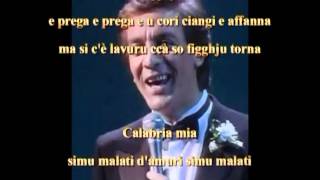 MINO REITANO CALABRIA MIA YouTube [upl. by Innes]