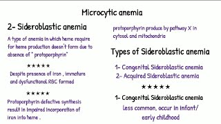 Classification of Microcytic Anemia  Sideroblastic Anemia of chronic inflammation [upl. by Allenotna429]