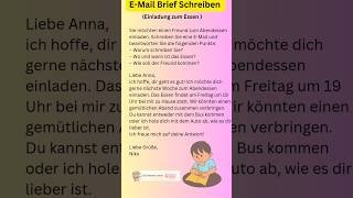 EMail Brief Schreiben shorts [upl. by Stephi]