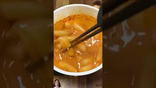 Korean Convenience Store Buldak Cheese Tteokbokki [upl. by Ally]