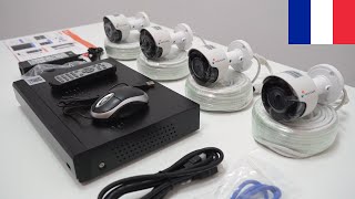 Kit de Vidéosurveillance IP Nivian  Contenu et Installation Rapide [upl. by Burr]