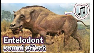 Aggressive Entelodont sound effects Entelodont growls sounds [upl. by Anoo]