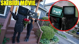 I CAUGHT TV WOMAN ON A DATE WITH TV MAN IN REAL LIFE SKIBIDI MOVIE SAD LOVE STORY [upl. by Liddy597]