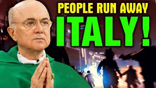 Archbishop Vigano Now Italy Prophecy Is Fulfilled Again 10000 People Are Running Away Italy [upl. by Philis]