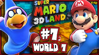 Super Mario 3D Land 100 1080p  Part 7  World 7 [upl. by Arreic]