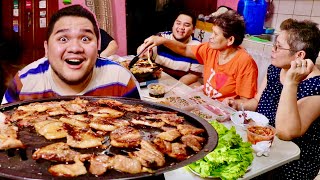 SAMGYUPSAL MUKBANG AT HOME DINNER FOR MOTHER’S DAY  LC VLOGS 348 [upl. by Dennis232]