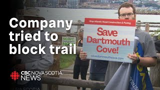 Tensions rise over proposed Dartmouth Cove infilling [upl. by Eibur]