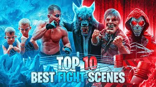 Top 10 BEST Fight Scenes [upl. by Halimak]