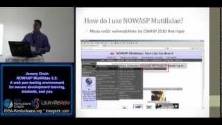 Introduction to OWASP Mutillidae II Web Pen Testing Environment KY ISSA Conference [upl. by Enilaf]