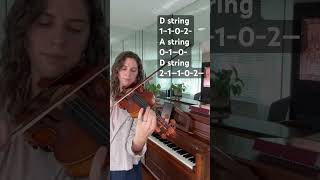 Learn this Haunting Violin Tune  Beginner or Intermediate Violin beginnerviolin learnviolin [upl. by Mart]