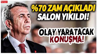 Mansur Yavaş p zammı açıkladı salon yıkıldı Olay yaratacak konuşma [upl. by Halliday]