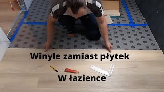 Układam panele winylowe w łazience u znanego jutubera  remont4you [upl. by Christalle]