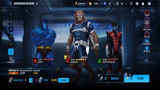 Beast Warwolf NightCrawler Marvel Avengers Future Fight [upl. by Enirehtahc500]