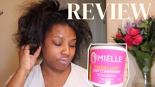 Mielle Organics Babassu Oil Mint Deep Conditioner Review [upl. by Annette787]