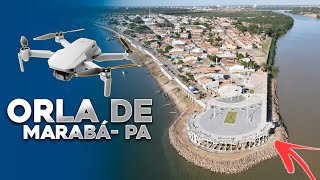 Orla de Marabá Pará  Drone Dji mini 02 [upl. by Ja]