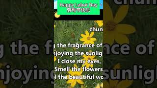 labor day song lyrics summer day song Beautiful Walk Song Original Song 原创歌曲 Chuntianle 春天了 [upl. by Wilmott]