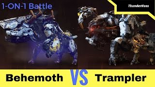 Horizon Zero Dawn  Behemoth VS Trampler Horizon Fight Club 14 [upl. by Nitsraek]