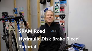 SRAM Road  Hydraulic Brake Bleed [upl. by Assilav]