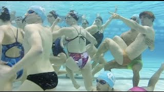 UNC Swimming amp Diving Underwater Photoshoot [upl. by Auroora]