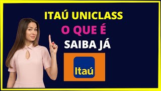 O que é Itaú uniclass [upl. by Airdna855]