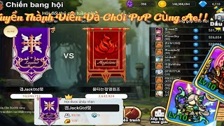 Gold Tower Defence • Tuyển Thành Viên Và Chơi PvP Cùng Aegoldtowerdefence busidol [upl. by Eesdnil881]