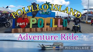 POLILLO ISLAND Adventure Ride  P1 enercalbang [upl. by Iam866]