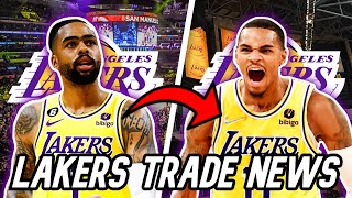 Lakers Trade Update on Dejounte Murray   Starting Lineup Review Gabe Vincent Update [upl. by Emsoc430]