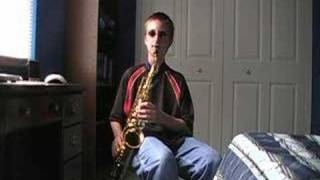 Dont Stop Believing on Alto Saxophone [upl. by Kosse851]