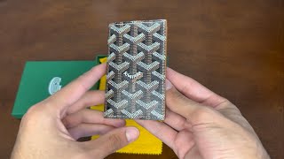 GOYARD SAINTPEIRRE CARD WALLET Tips for shopping at Goyard Paris [upl. by Jochbed220]