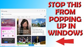 Remove Widgets From Windows 11 [upl. by Neicul]