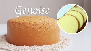 eng subno butter완벽한 제누와즈 만들기 성공률 1000No baking powder How to make a perfect sponge cake [upl. by Eniamrahs]