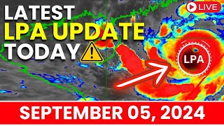 Latest LPA Update Today September 05 2024  Ulat Panahon Ngayon  Pagasa Weather Update Today [upl. by Ayeka]