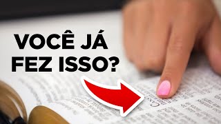 É PECADO ABRIR A BÍBLIA EM QUALQUER PARTE PARA TER RESPOSTAS DE DEUS [upl. by Nivrehs]