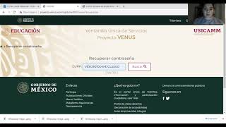 ¿Cómo recuperar la contraseña en la plataforma PROYECTO VENUS [upl. by Hplodnar]