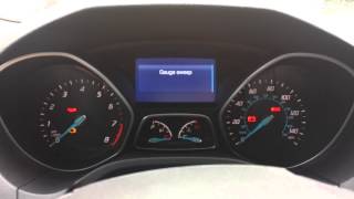 2014 Ford Focus quotTest Modequot  How To Demonstration [upl. by Kaia]