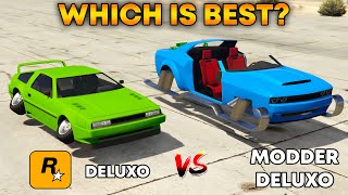 GTA 5 ONLINE  DELUXO VS MODDER DELUXO WHICH IS BEST [upl. by Bosch]