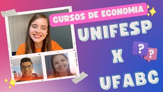 UFABC x UNIFESP  Diferença dos cursos de economia [upl. by Belinda]