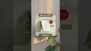 Agenda 2024 completamente gratis para imprimir o usar en formato digital agenda2024 [upl. by Shedd]