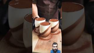 Recipe of cream chocolate chocolate dessert coffee recipe asmreating [upl. by Llezom839]