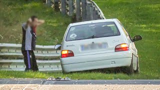 Nürburgring DANGEROUS Moments Fails Slides amp Highlighs 02 10 2023 Touristenfahrten Nordschleife [upl. by Hess]