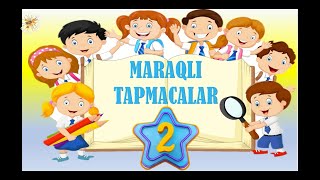 Maraqlı tapmacalar 2 usaqdunyasi [upl. by Kcirdde]