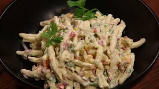 Receta de Ensalada De pasta quot Coditos quot [upl. by Christina]