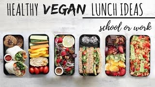 VEGAN SCHOOL LUNCH IDEAS » healthy  easy bento box [upl. by Mcdermott]