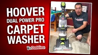 Hoover Dual Power Pro Carpet Cleaner Review  FH51200 [upl. by Leacock]