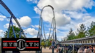 Stealth Rollback Thorpe Park 23032024 [upl. by Emerald]