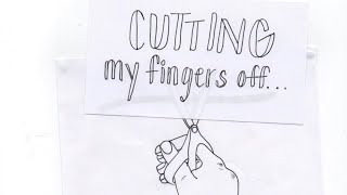 Turnover  Cutting My Fingers Off lyric video [upl. by Evanthe]