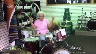 Rockin Grandma Drummer Mystery Solved [upl. by Dean551]