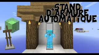 Tuto  Stand darmure automatique  Minecraft  18 FR HD [upl. by Leviram]